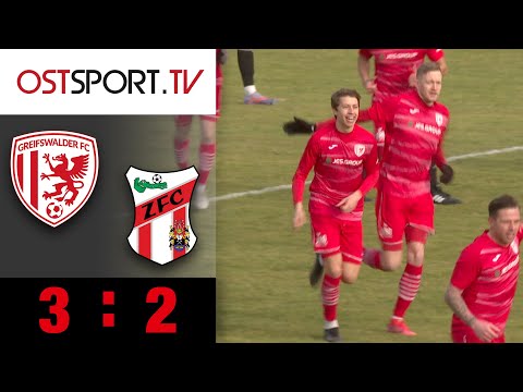 3 Tore in 5 Minuten! Greifswald schlägt den ZFC: Greifswald - Meuselwitz 3:2 | Regionalliga Nordost