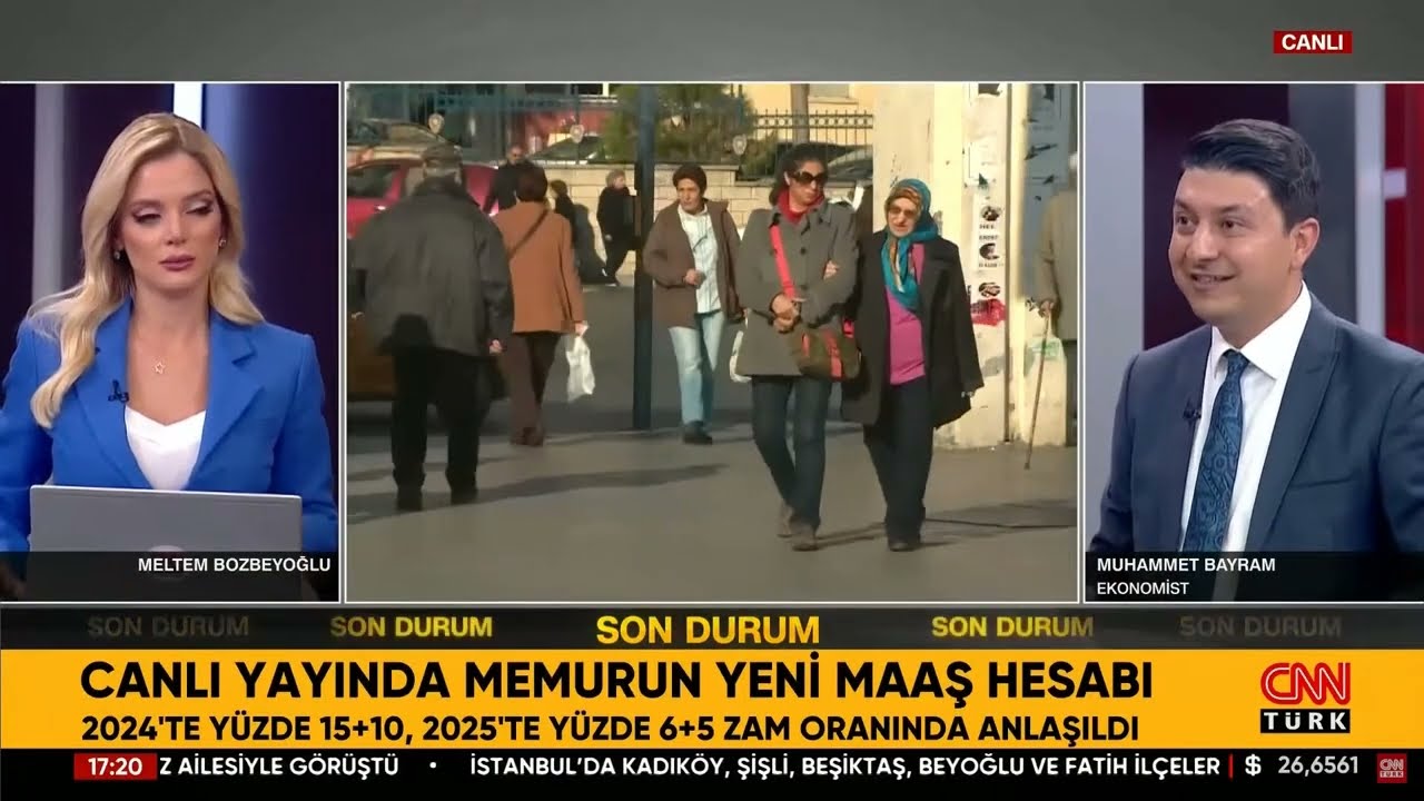 Canlı Yayında Memurun Yeni Maaş Hesabı!