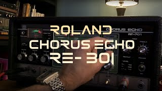 Video thumbnail for Minibrute through a Roland RE 301 + sound on sound by Miguel d'Oliveira