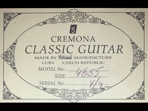 Гитара Cremona 4655 ель ламинат - Младшая сестрёнка - группа Любэ