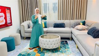 خليتها شقة عروسه بعد ٨ سنين جواز????وأخيراً فرشت شقتي وعلقت الستاير الجديده????شوفو الشكل النهائي