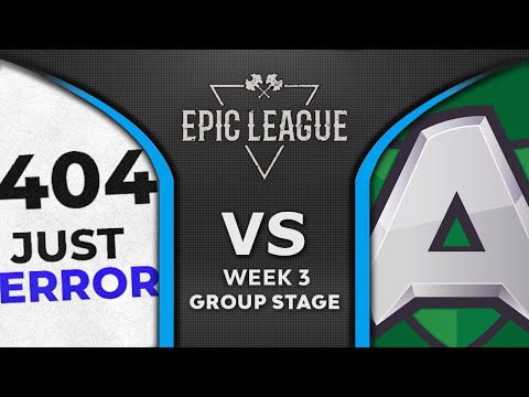 JUST ERROR vs ALLIANCE - GREAT GAME - EPIC LEAGUE 2020 Dota 2 Highlights