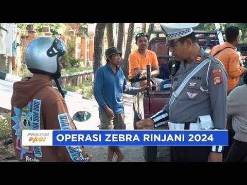 POLRES LOMBOK TENGAH OPS ZEBRA RINJANI