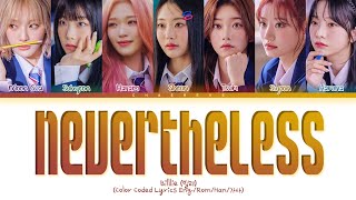 Cover art for Nevertheless Lyrics (Color Coded Lyrics)