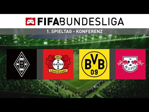 FIFA-BUNDESLIGA l KONFERENZ - 1.Spieltag l FIFA 19