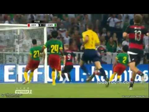 Germany VS Cameroon : 2 - 2 Friendly Match HD