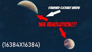 THE MOST RIDICULOUS SKYRIM MOON MOD I'VE EVER MADE! 16K RESOLUTION!!