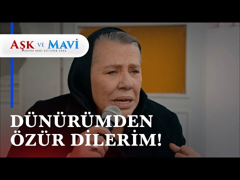 Refika telefonu alıp tüm Ürgüp'e özürünü ilan etti! - Aşk ve Mavi 14. Bölüm