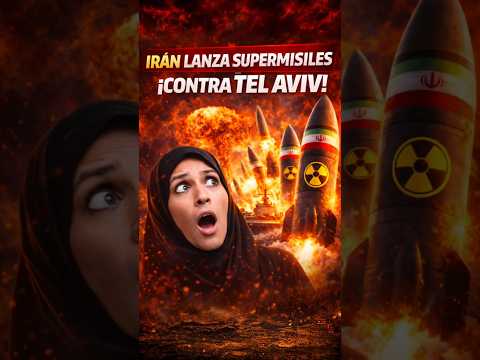 🚨 Irán lanza nueva ola de misiles