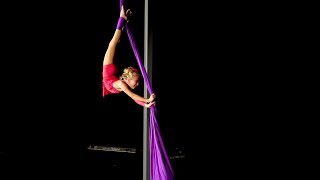 Nyana Miles - Aerial Silks - How Far I&#39;ll Go (Alessia Cara Version)