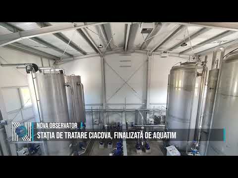 Ciacova treatment plant, completed by Aquatim