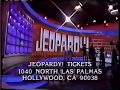Jeopardy Ticket Plug 1993