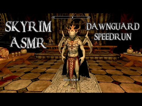 Skyrim ASMR | Playing the ENTIRE Dawnguard DLC Questline 🧛