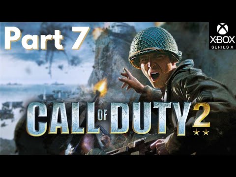 Call of Duty 2 Veteran Campaign Part 7 - The Battle of Caen