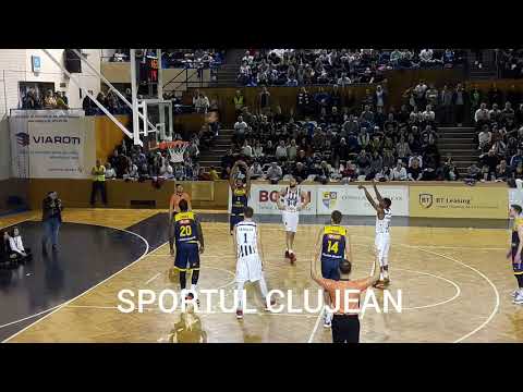 U BT Cluj - CSU Sibiu 92-64 sfertul 2