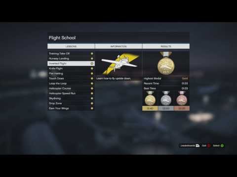 GTA V - Flight School - Gold Mission Walkthrough
