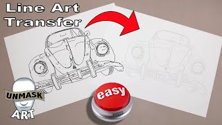 How I Use Back Tracing to Transfer Line Art
