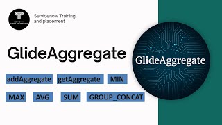 Download the video "GlideAggregate in Servicenow | GlideAggregate & its functions | Practical Use case & Implementation"