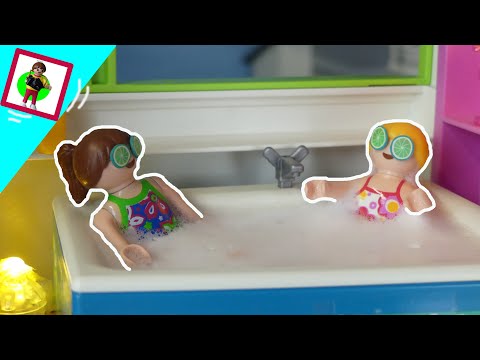 Playmobil Film "Der lustige Wellnesstag" Familie Jansen / Kinderfilm / Kinderserie