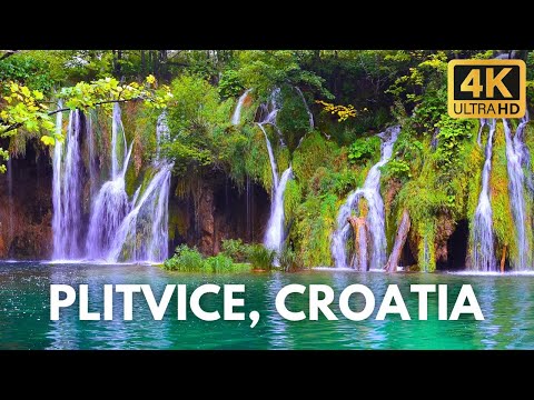 Plitvice Lakes National Park - Croatia - 4K