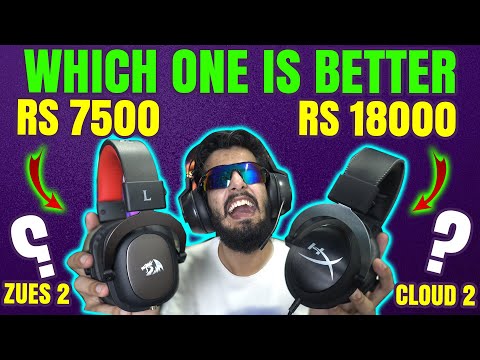 Hyper X Cloud 2 Vs Redragon Zeus 2 | Cheap vs Expensive Gaming Headsets