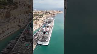 Download lagu MSC World Europa arrives in style in Malta ✨ mp3
