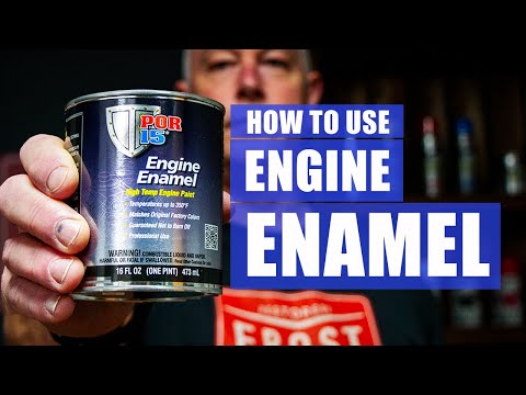 How to use POR-15 Engine Enamel?