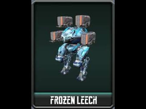 MY NEW FROZEN LEECH ROBOT WAR ROBOTS//AMAZING