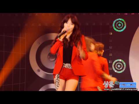 [Fancam] 111203 4minute (Hyuna focused) - Heart to Heart @ Hallyu Week Concert