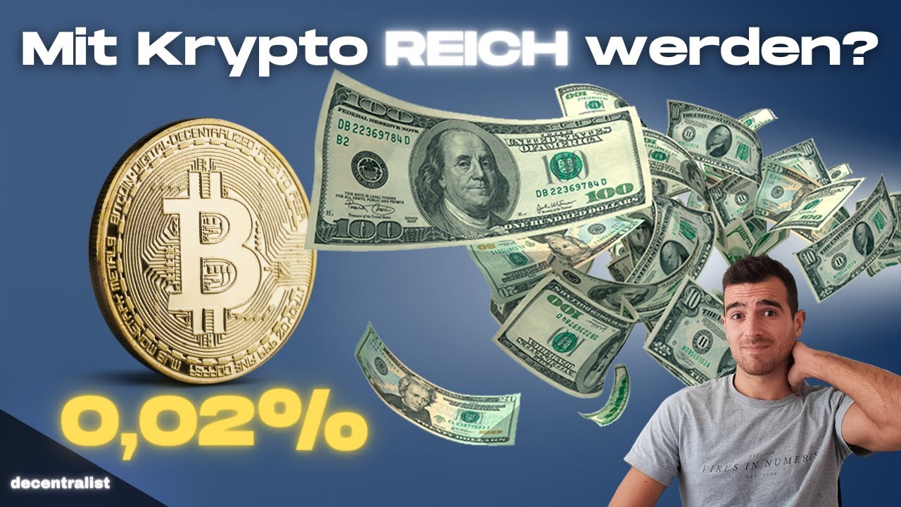 Reichtum durch Krypto: Nur ganz wenige schaffen es – Reality-Check durch diese Studie