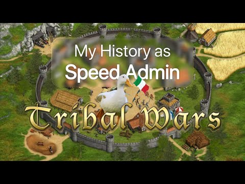 My history as a speed admin in tribal wars