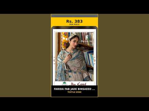 Farida Fab jade Binsaeed Vol 1 – product video thumbnail