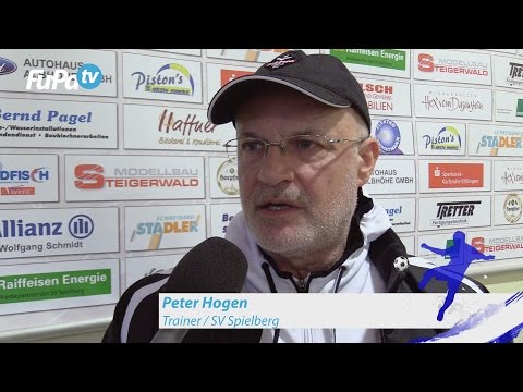 Peter Hogen - SV Spielberg - zum Spiel vs. FSV 08 Bissingen im FuPa.tv-Interview am 18.3.2017