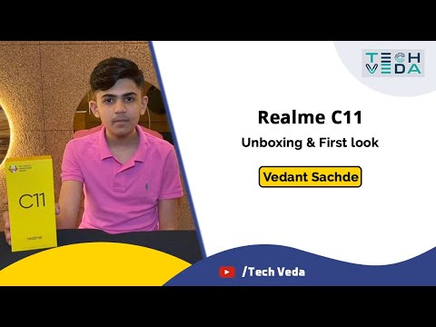 Realme C11 l Unboxing & first look l Tech veda