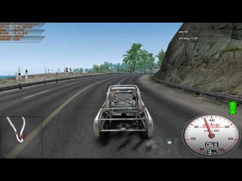 Cross Racing Championship Walkthrough Part 22 - "LA Baha Best 10"