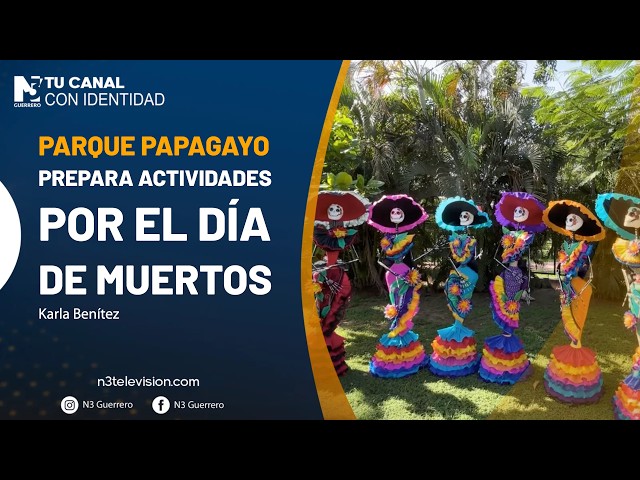 Parque Papagayo prepara actividades por el Día de Muertos