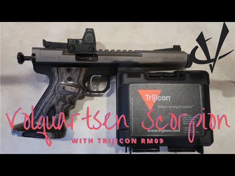 Volquartsen Custom Scorpion 22LR 🔴 Trijicon RM09 RMR Red Dot