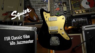 Video thumbnail for Squier FSR Classic Vibe ‘60s Jazzmaster - All Playing, No Talking by astringsuk