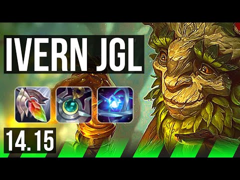 IVERN vs UDYR (JGL) | 6/0/17, 500+ games, Dominating | EUW Diamond | 14.15