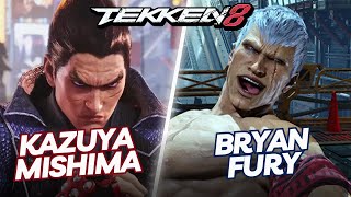 TEKKEN 8 - Kazuya Mishima vs. Bryan Fury