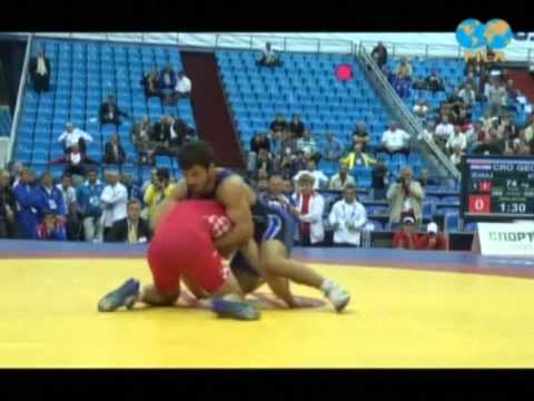 Neven Zugaj - VIII place - greco-roman World championship, Moscow 2010,highlights