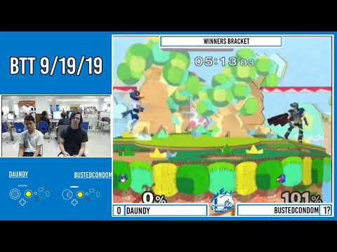 BTT 9/19/19 Melee Singles: WS, Daundy (Marth) vs BustedCondom (Falco)