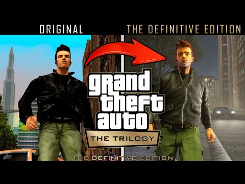 GTA Trilogy  Original vs Definitive Edition - Comparison