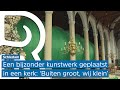 Reusachtige, groene cocon in Schiedamse kerk