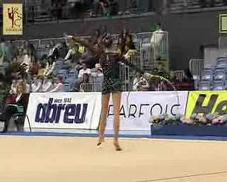 Monika Mickova hoop World Cup Portimao 2007
