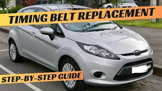 Ford Fiesta Mk7 1.6 TI-VCT Timing Belt replacement