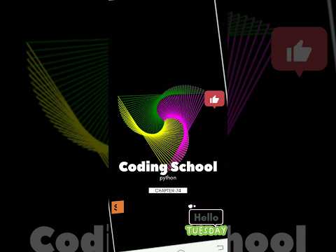 Python Turtle Code Beautiful Design Using Python Pydroid 3 App Python Tutorial Viral Trending
