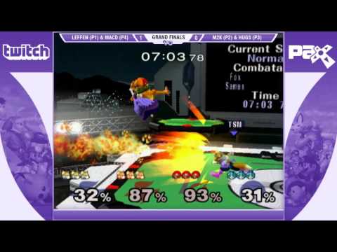 S@P - TSM | Leffen & Fe | MacD Vs. HugS & CoG MVG | Mew2King - SSBM Grand Finals - Smash Melee