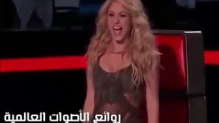 THE VOICE OFFICIAL #Watch Shakira mad before the zombie!