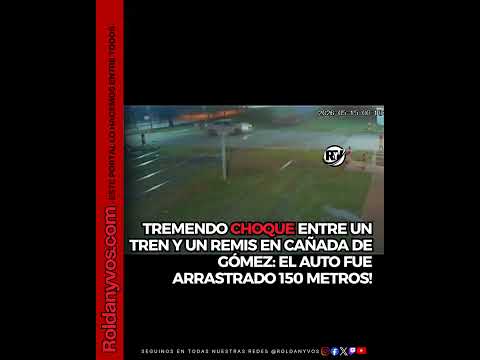 No vio el Tren en Cañada de Gomez